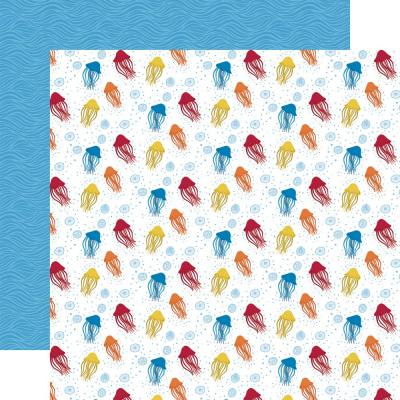 Echo Park Sea Life Designpapier - Jellyfish